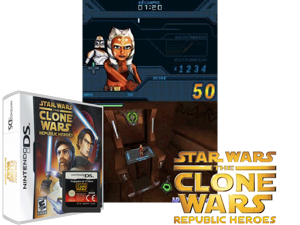 Star Wars - The Clone Wars - Republic Heroes (USA) (En,Fr,De,Es,It) Cover